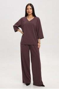 Костюм двойка женский К1373.3 креп (р-ры: 48-62)