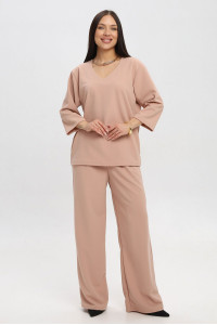 Костюм двойка женский К1373.1 креп (р-ры: 48-62)