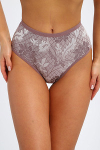 Трусы женские №45062 кулирка с лайкрой (р-ры: 48-52) капучино