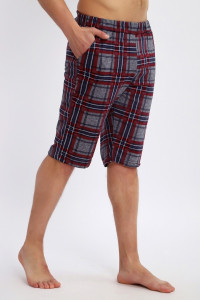 Шорты мужские 808 кулирка (р-ры: 48-54) бордо