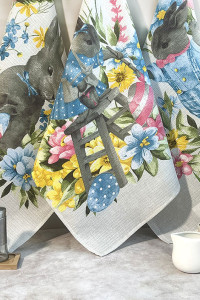 Набор кухонный из 3-х полотенец вафельное полотно ПВ-29242 вид 1