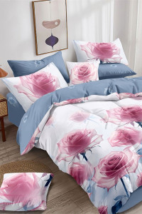 Постельное белье поплин "Нежная роза"