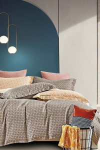 Постельное белье сатин "Соты"