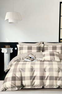 Постельное белье сатин на резинке "Базис"