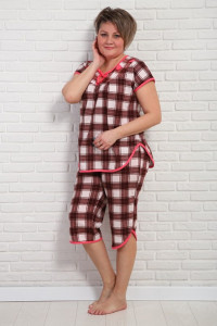 Пижама женская "Кокетка К" кулирка (р-ры: 50-68)