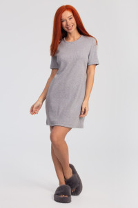 Платье женское К-382 "Дора 2" кашкорсе (р-ры: 42-48) меланж