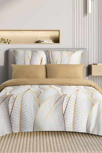 Постельное белье сатин "Амальфи" (последний размер) 2-сп.евр