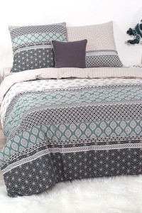 Постельное белье поплин "Классика" (последний размер) 2-сп.евр