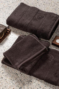 Полотенце махровое "Tenerezza" шоколадный (последний размер) 70х140