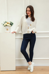 Джинсы женские MBJB-03 джинс (р-ры: 25-30) темно-синий