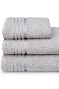 Полотенце махровое "Storia" серебро (последний размер) 100х150