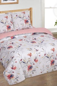 Постельное белье поплин "Парадиз" (последний размер) 2-сп.евр