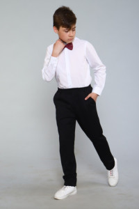 Рубашка школьная "Школьник" сорочечная ткань (последний размер) белый 164-170