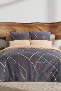 Постельное белье сатин на резинке "Брио"