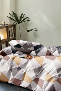 Постельное белье сатин на резинке "Геракл"