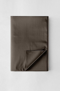 Простыня классическая поплин "Мокко"