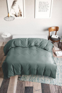 Пододеяльник классический поплин "Виридиан"