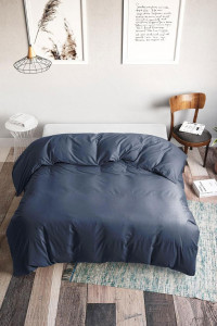 Пододеяльник классический поплин "Миднайт"