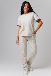 Костюм двойка женский 2013/3 футер 2-х нитка (р-ры: 44-62)