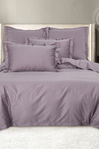 Постельное белье мако-сатин "Сливовый"