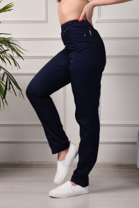 Медицинские женские брюки М-302 Элит-145 (р-ры: 40-58) черника