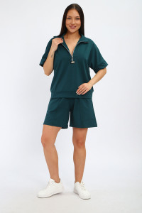 Костюм двойка женский К3191.2 футер 2-х нитка (р-ры: 46-60)