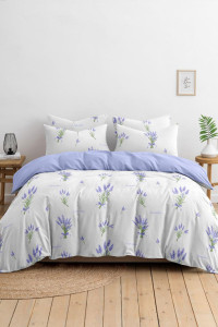 Постельное белье бязь стандарт "Букетик лаванды"