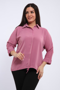 Туника женская №31941 суперсофт (последний размер) брусника 54,56,60