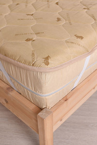 Наматрасник овечья шерсть полиэстер (последний размер) 140х200