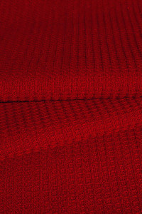 Полотенце кухонное вафельное однотонное "Вишня" (последний размер) 45х60