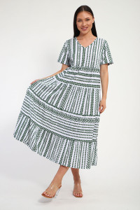 Платье женское П1378 кулирка (р-ры: 48-62)