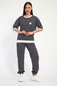 Костюм двойка женский К1364.2 кулирка (р-ры: 46-64)