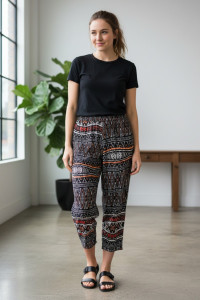 Бриджи женские №691 кулирка (р-ры: 42-44) разноцвет