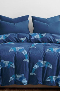 Постельное белье "Эко" бязь "Долфин"