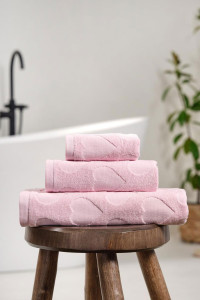 Набор махровых полотенец "Hearts" 3 шт.