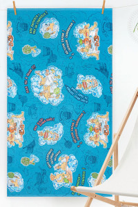 Полотенце банно-пляжное вафельное полотно "Жар да пар"