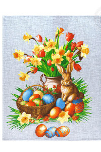 Набор кухонный из 2-х полотенец рогожка "Околица"