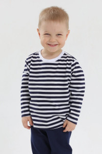 Лонгслив детский 2391-К кулирка (р-ры: 80-98) синий