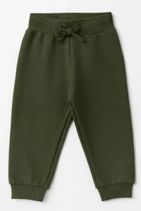 Брюки детские 2379-Фут "Футер" футер 2-х нитка (р-ры: 80-110) зеленый