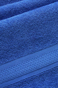 Полотенце махровое "Утро" синий (последний размер) 30х60