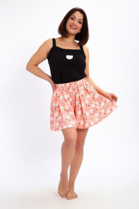 Пижама женская №88144 кулирка (р-ры: 44-54) персик