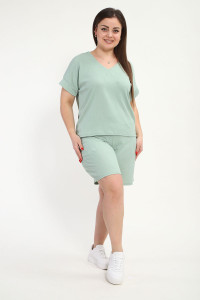 Костюм двойка женский К3189.4 жатка (р-ры: 48-58)