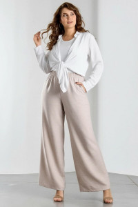 Брюки женские "Каприз-2" плательная ткань (р-ры: 48-58) бежевый