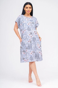 Туника женская "Грета" кулирка (р-ры: 50-60) париж