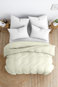 Пододеяльник классический перкаль Urban Family "Античный белый"