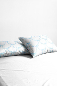 Наволочки классические поплин "Бантики" осн. (2 шт.)