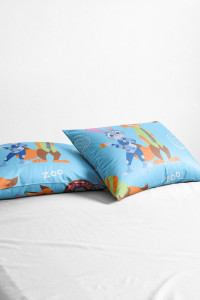 Наволочки классические бязь "Зверомир" осн. (2 шт.)