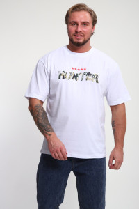 Футболка мужская ФМП-001 кулирка (р-ры: 46-56) белый Hunter