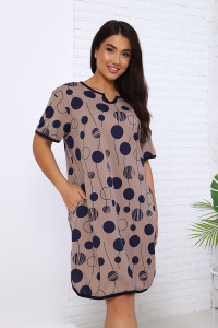 Туника женская №035 кулирка (последний размер) 52,62