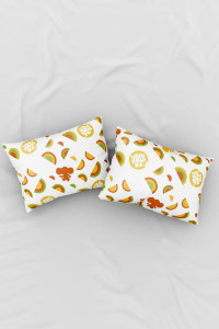 Наволочки классические поплин "Чебурашка Апельсиновый друг" комп. (2 шт.)